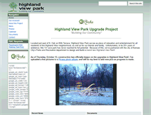 Tablet Screenshot of highlandviewpark.yukno.com